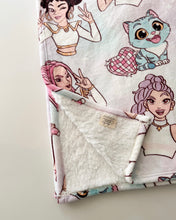 Load image into Gallery viewer, MUSIC POP • sherpa blanket