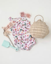 Load image into Gallery viewer, MERMAIDS • kids swimsuit FLASH