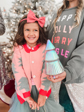 Load image into Gallery viewer, CHRISTMAS TREE • fuzzy cardigan (WOMEN + KIDS)