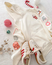 Load image into Gallery viewer, SANTA BELIEVE • embroidered pullover hoodie (women's)