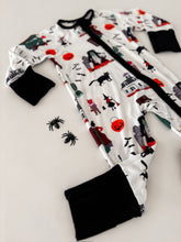 Load image into Gallery viewer, WITCHES ARE BACK • baby zipper pj's (one-piece)