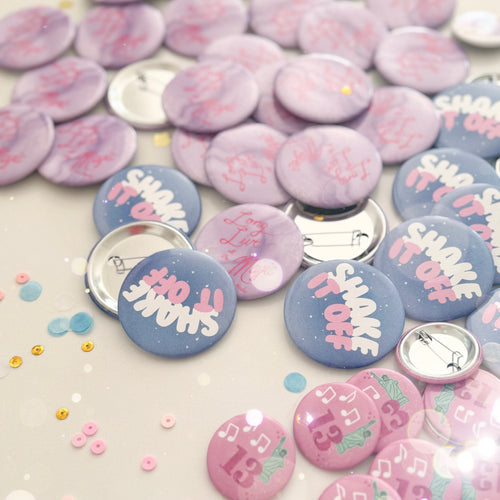 SHAKE IT OFF • 4 button set (SALE)
