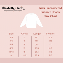 Load image into Gallery viewer, MOST SPOOKY • embroidered pullover hoodie (kids + youth)