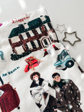 Load image into Gallery viewer, MISCHIEF • sherpa throw blanket by NYSHA LILLY