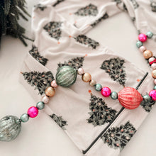 Load image into Gallery viewer, WINTER TREE • bamboo button down pj's (women) two-piece