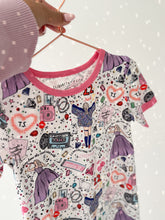 Load image into Gallery viewer, SWIFTIE MAGIC•bamboo pajama set (women + kids){extras added}