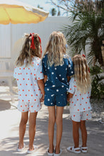 Load image into Gallery viewer, NAVY STARS • kids shorts set