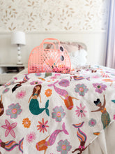 Load image into Gallery viewer, MERMAIDS • beach towel FLASH