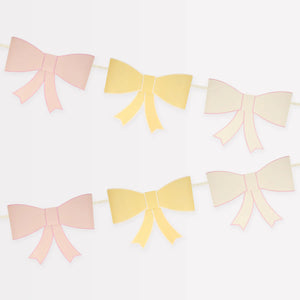 3D Paper Bow Garlands by Meri Meri