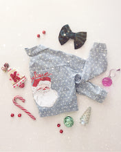 Load image into Gallery viewer, SEQUIN SANTA • kids denim jacket