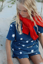 Load image into Gallery viewer, THIS LAND • heavyweight tee (women + kids) blue or white
