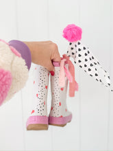 Load image into Gallery viewer, CONFETTI HEARTS • rain boots