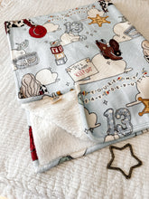 Load image into Gallery viewer, SHERIFF TAY • sherpa throw blanket