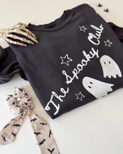 Load image into Gallery viewer, THE SPOOKY CLUB • pullover (women + kids) graphite