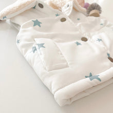 Load image into Gallery viewer, WHIMSY STARS • kids sherpa vest