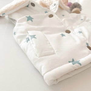 WHIMSY STARS • kids sherpa vest