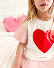 Load image into Gallery viewer, GINGHAM HEART • kids tee