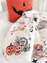 Load image into Gallery viewer, SPOOKY SALEM • sherpa blanket
