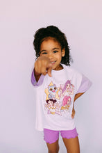 Load image into Gallery viewer, BE GOLDEN • heavyweight tee (women + kids) pink