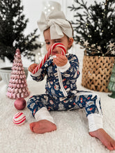 Load image into Gallery viewer, CHRISTMAS TRAIN • sherpa blanket