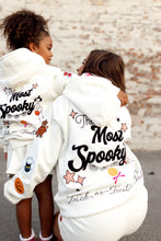 Load image into Gallery viewer, MOST SPOOKY • embroidered pullover hoodie (kids + youth)