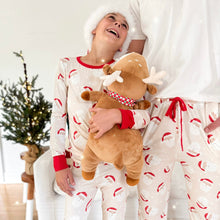 Load image into Gallery viewer, HEY SANTA • pajamas (baby, kids, youth) CREAM