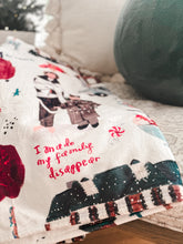 Load image into Gallery viewer, MISCHIEF • sherpa throw blanket by NYSHA LILLY
