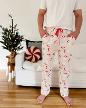 Load image into Gallery viewer, HEY SANTA • men&#39;s pajama bottoms CREAM
