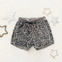 Load image into Gallery viewer, GLITTERING  • kids sequin shorties SALE