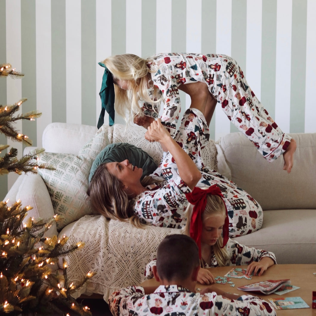 MISCHIEF • button down pj's (women) by NYSHA LILLY