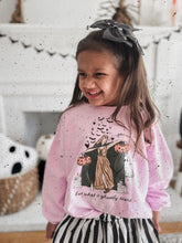 Load image into Gallery viewer, GHOSTLY SCENE • kids heavyweight tee (orange starburst) SALE
