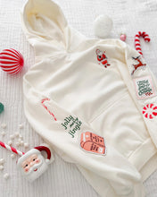 Load image into Gallery viewer, SANTA BELIEVE • embroidered pullover hoodie (women's)