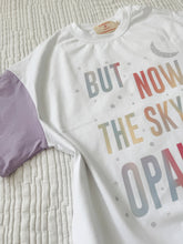 Load image into Gallery viewer, SKY IS OPALITE • color block tee (women and kids)