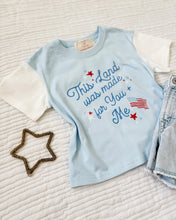 Load image into Gallery viewer, THIS LAND • color block tee (toddler/youth)