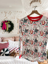 Load image into Gallery viewer, CHRISTMAS TREE FARM  • bamboo women&#39;s jogger style pjs