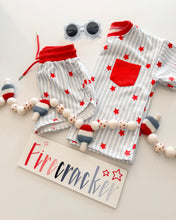 Load image into Gallery viewer, ALL AMERICAN • kids shorts set