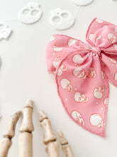 Load image into Gallery viewer, PINK SKELLIES • bow