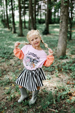 Load image into Gallery viewer, HALLOWEEN STRIPES • twirl skirt (babies, kids + youth)