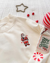 Load image into Gallery viewer, SANTA BELIEVE • embroidered mock neck (kids + youth)