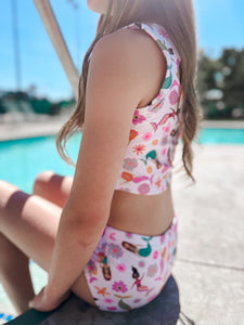MERMAIDS • kids swimsuit FLASH