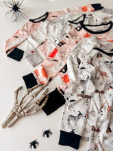 Load image into Gallery viewer, TRICK OR TREAT MUMMIES • kids bamboo pjs (two-piece)
