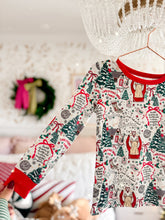 Load image into Gallery viewer, CHRISTMAS TREE FARM • bamboo kids pajamas