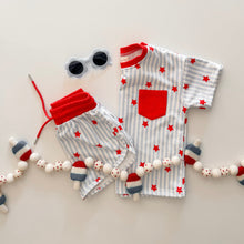Load image into Gallery viewer, ALL AMERICAN • kids shorts set