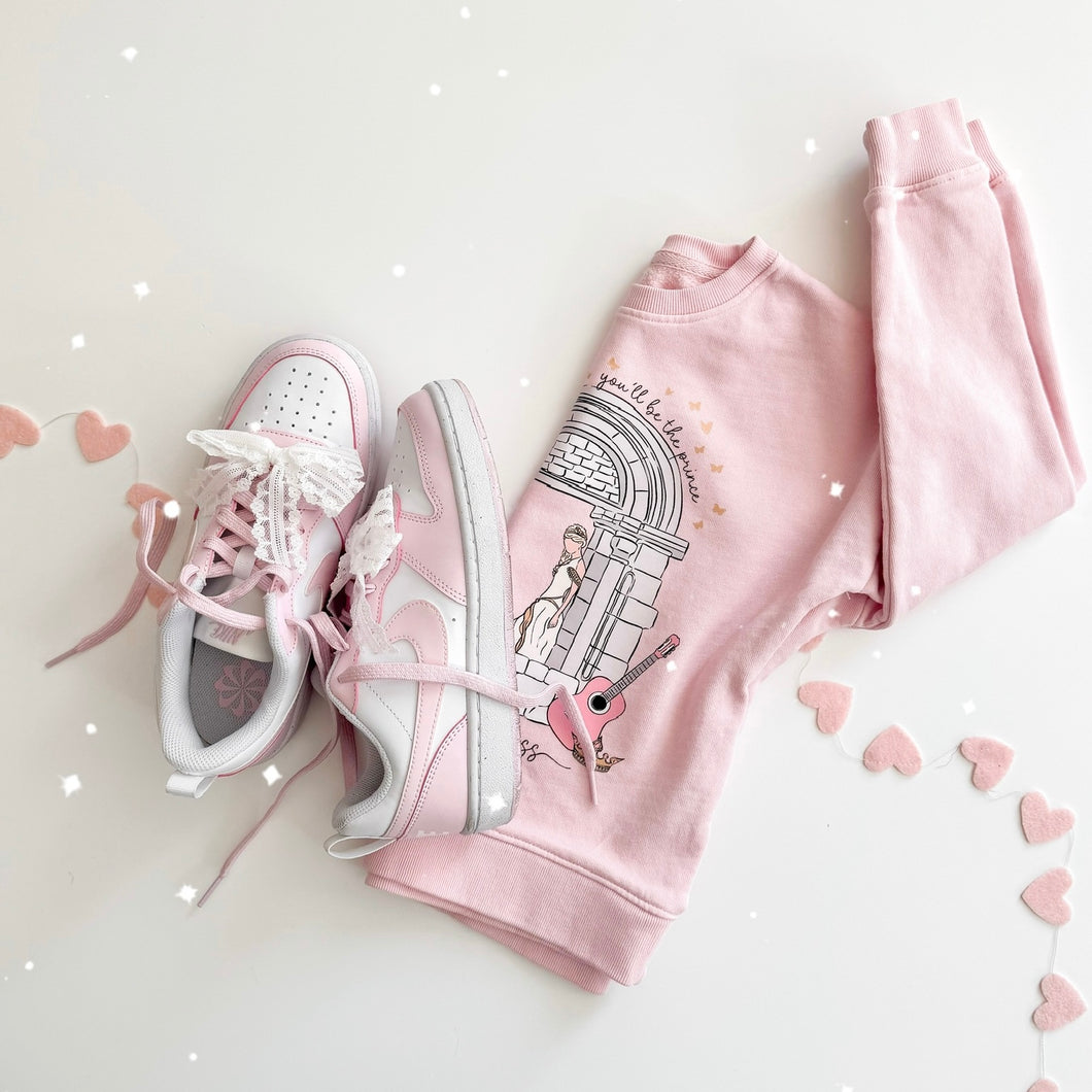 LOVE STORY• pullover (women + kids) PINK (SALE)