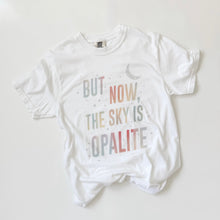 Load image into Gallery viewer, SKY IS OPALITE • heavyweight tee (women + kids)