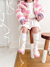 Load image into Gallery viewer, CONFETTI HEARTS • rain boots