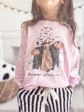 Load image into Gallery viewer, GHOSTLY SCENE • kids heavyweight tee (orange starburst) SALE