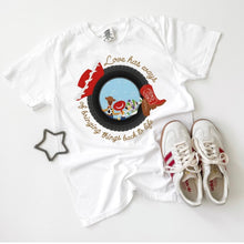 Load image into Gallery viewer, TIRE SWING • heavyweight tee (women + kids) (white)