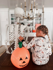 HALLOWEEN ZOO BOO • kids bamboo pjs (two-piece)