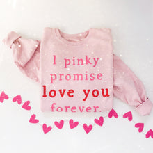 Load image into Gallery viewer, PINKY PROMISE • pullover (women) in PETAL (flash)